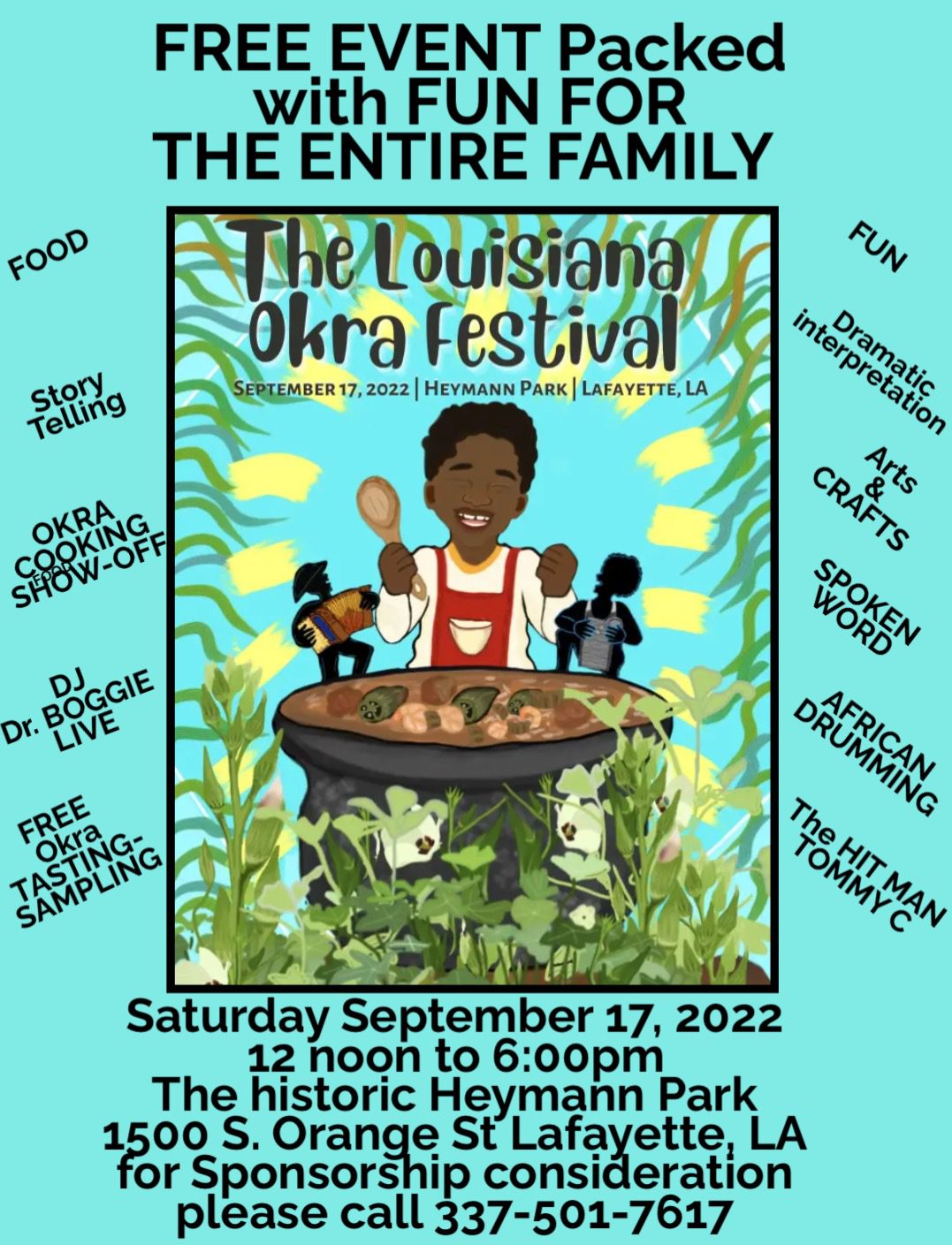 The Louisiana Okra Festival Z105.9 The Soul of Southwest Louisiana